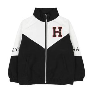 [헤지스 키즈]헤지스키즈 패밀리 기모 우븐 트레이닝 상의 HSB91JD40S_BK