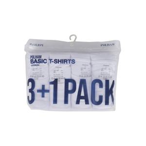 [폴햄]공용) 기본 무지 반팔 티셔츠 3+1PACK (PHD5TR3900)