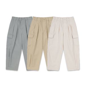 MKE3PP2011 탑텐키즈 여아 카고 플리츠 배기팬츠