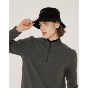 헤지스 골프 24FW 블랙 와팬 소프트쉘 버킷햇 HUHE4F513BK