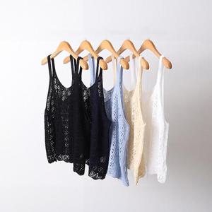 빅사이즈펀칭베스트 D482L407 라일스카시뷔스티에조끼 RM