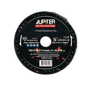 절단석 대리석 철재 목재 5인치 다이아융착 멀티날