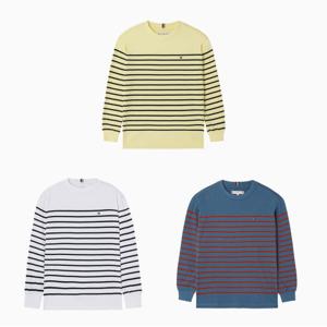 [공식][타미힐피거] 스트라이프 티셔츠 3종 택1 (T42E6KKO130BT2