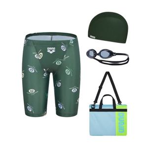 [아레나] A4BB1KB05KHA 무빙 남아동 4부 키트 생존수영복셋트