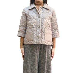 [비꼴리끄(여성)]퀼팅 칠부 소매 자켓 B244PJ2050