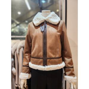 [동광팩토리] SOUP 숏기장무스탕 OABMUT1