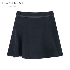 [세인트앤드류스] 여성 별 심볼 절개 라인 플레어 큐롯 스커트