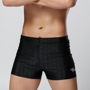 샤크 3부 남성 실내 수영복 XL 블랙 사각 스윔수트