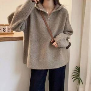 몰리 부클 반집업 후드티_RD4LT006