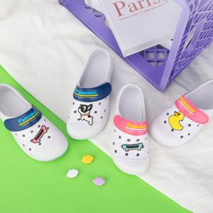 팬콧 보드 벨크로 실내화(2컬러 1택)/유아동 어린이집 유치원 초등 학생 학교