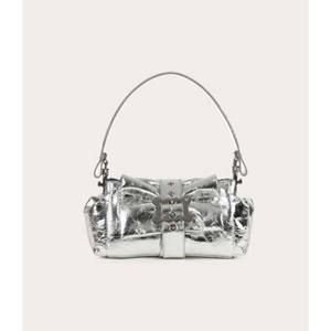 [공식] 비비안웨스트우드 메탈릭크링클 헤이즐 숄더백 (VPSCBA0014 09)