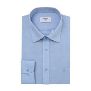 (RPSSG0008BU24) (레노마셔츠) 린넨혼방 솔리드 긴팔 일반핏