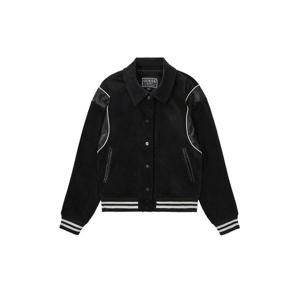 [게스]여성 면벨벳 바시티 자켓 YO4W1890