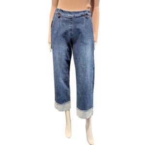 [페이지플린]뒷밴딩 롤업 일자 청바지(F5APT007A)