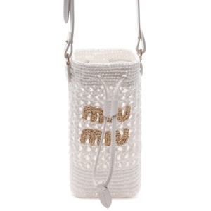 [미우미우] 24SS 여성 라피아 버킷 미니 크로스백 (5ND017 2DO1 F0965 24S)