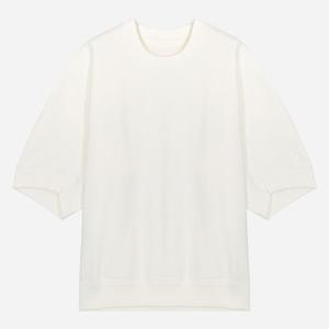 질샌더 남성 패턴 반팔 오버핏 티셔츠 J22GC0206 J20245 100 WHITE