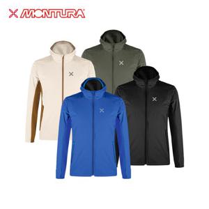 [몬츄라]남성 등산 바람막이 소프트쉘 레반테 쟈켓 MJAW54X