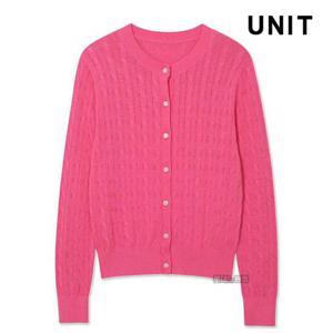 [유닛]UFKKCA157N 기본 라운드 니트 가디건