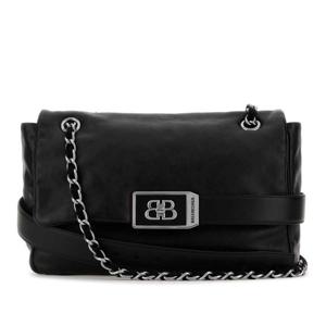 발렌시아가 블랙 체인 스트랩 모두 숄더 백 8117812ABIV 1060