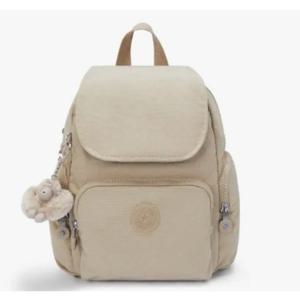 [키플링] 키플링 백팩 여행가방 시티집미니 KPABA08 SBGE - 시그니처 베이지 엠보