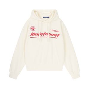 [클라이드앤] 여성 레터링 후드 티셔츠 FPATS622F