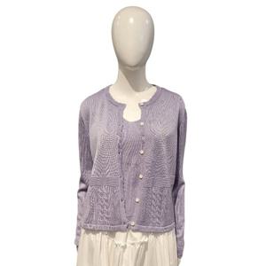 [페이지플린]브이넥탑,펀칭가디건세트(F5ASET503A)