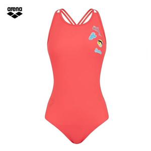 아레나 스티커  A5BL1LO01 RED (주머니백 증정) 여성일반 WEB백 원피스 실내수영복