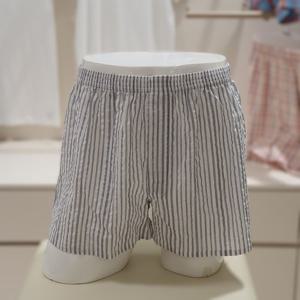 [바바라] 남성 여름 지지미 면 혼방 트렁크 AMT4603T GREY