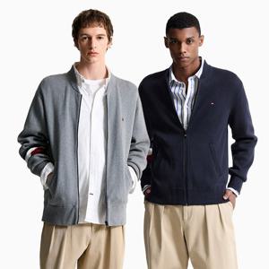 [공식][타미힐피거] 베이스볼 집업 가디건 2종 택1 (T12F0KCD020MT2)