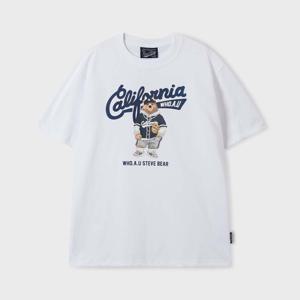 후아유 스티브 포토 티셔츠/WHRPF2422U