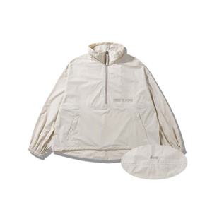 [지프] 남여공용 나일론 방풍 밴드넥 아노락 자켓 점퍼 JQ2JPU221