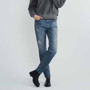 [버커루]여성 슬림배기핏 데님 팬츠 청바지 B245DP901P