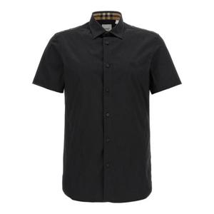 버버리 반팔 셔츠 8079596BLACK