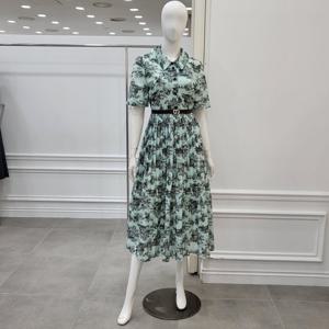 [미니멈]플리츠 패턴 원피스 (MZBGWO4910LV)_IC