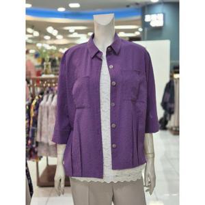 포라리 세이브존05 썸머 퍼플 브리즈 자켓 블라우스 SB24101