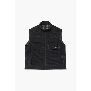 [르꼬끄골프] 여성 우븐 메쉬 풀집업 베스트 (GQ122LWV31)