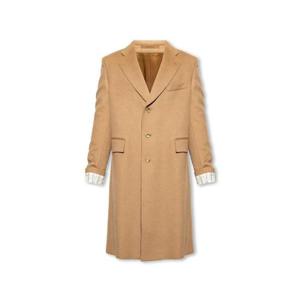 Gucci 시티 라벨 싱글 브레스티드 코트 753089ZAHGS 2250 TP934825504