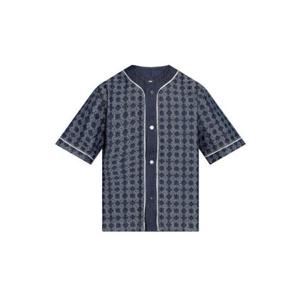 아미리 마 쿼드 데님 야구 셔츠 AMDNIR10420 402 TP941096812