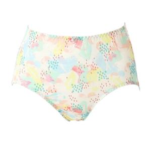 [비너스]그린 90-110사이즈 면100 밑위긴 파스텔나염 부인군팬티 VPT6741