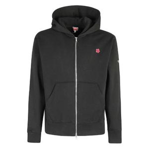 Kenzo Boke 플라워 자수 지퍼 후드티 FE65SW2254MF095 99JBLACK TP941492412