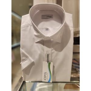 듀퐁셔츠  슬림핏 반팔 SE5MM21HS308SWH 아이스폴 화이트