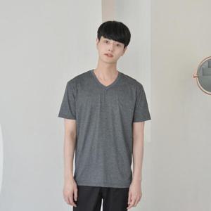 아트박스/교복몰 언제든 V넥 반팔티 (4colors) 티셔츠