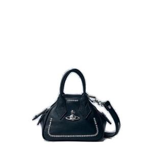 비비안 웨스트우드 미니 야스민 로고 플라크 핸드백 5C010005WL008K N404 TP934903626