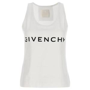 지방시 로고 프린트 크루넥 탱크 탑 BW70AZ3YAC 116 TP942689209