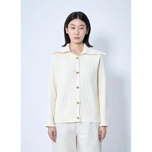 25 FW 보테가베네타 여성 코튼 골지 가디건  bov0260007clk