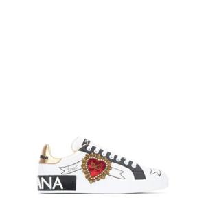 Dolce   Gabbana 자수 포르토피노 스니커즈 CK1544AZ138 HWT77 TP934536962