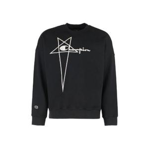 Rick Owens X 챔피언 로고 자수 크루넥 스웨트셔츠 CM02C9225 CHFE09 TP935874842