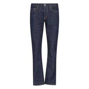 Tom Ford 로고 패치 스키니 진 DPH001DMC034S24 HB775 TP934641618