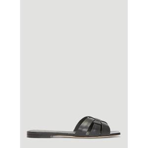 25 FW 생로랑 여성 Nu Pieds 05 가죽 샌들 sla0236013blk