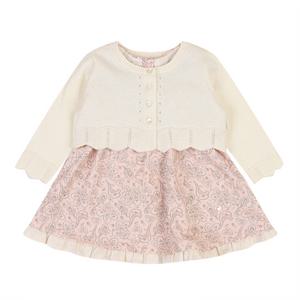 [에뜨와] (백일돌선물) 마리니트가디건SET원피스 07S524001